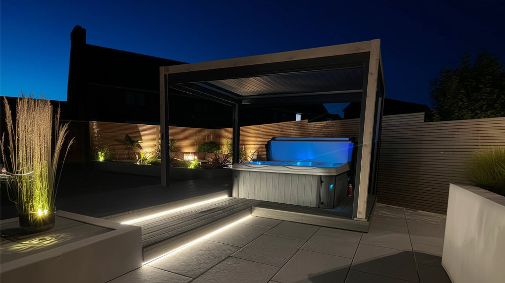 Nova Titan Aluminium Pergola – Premium Waterproof Louvered Outdoor Living Structure (Various Sizes)