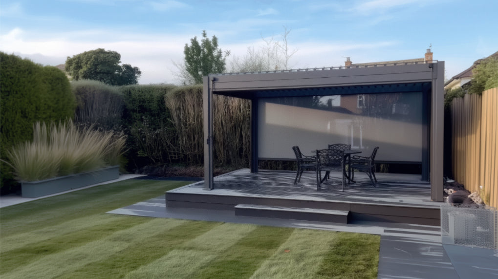 Nova Titan Aluminium Pergola – Premium Waterproof Louvered Outdoor Living Structure (Various Sizes)